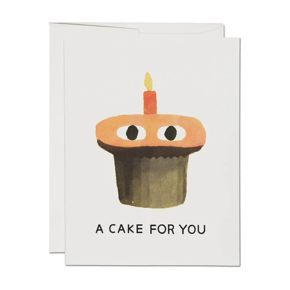 A Cake For You Birthday Card