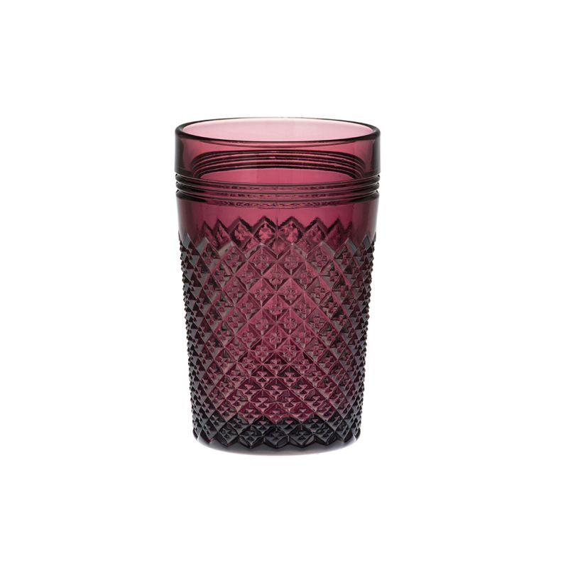 Addison Glass Tumbler - Amethyst