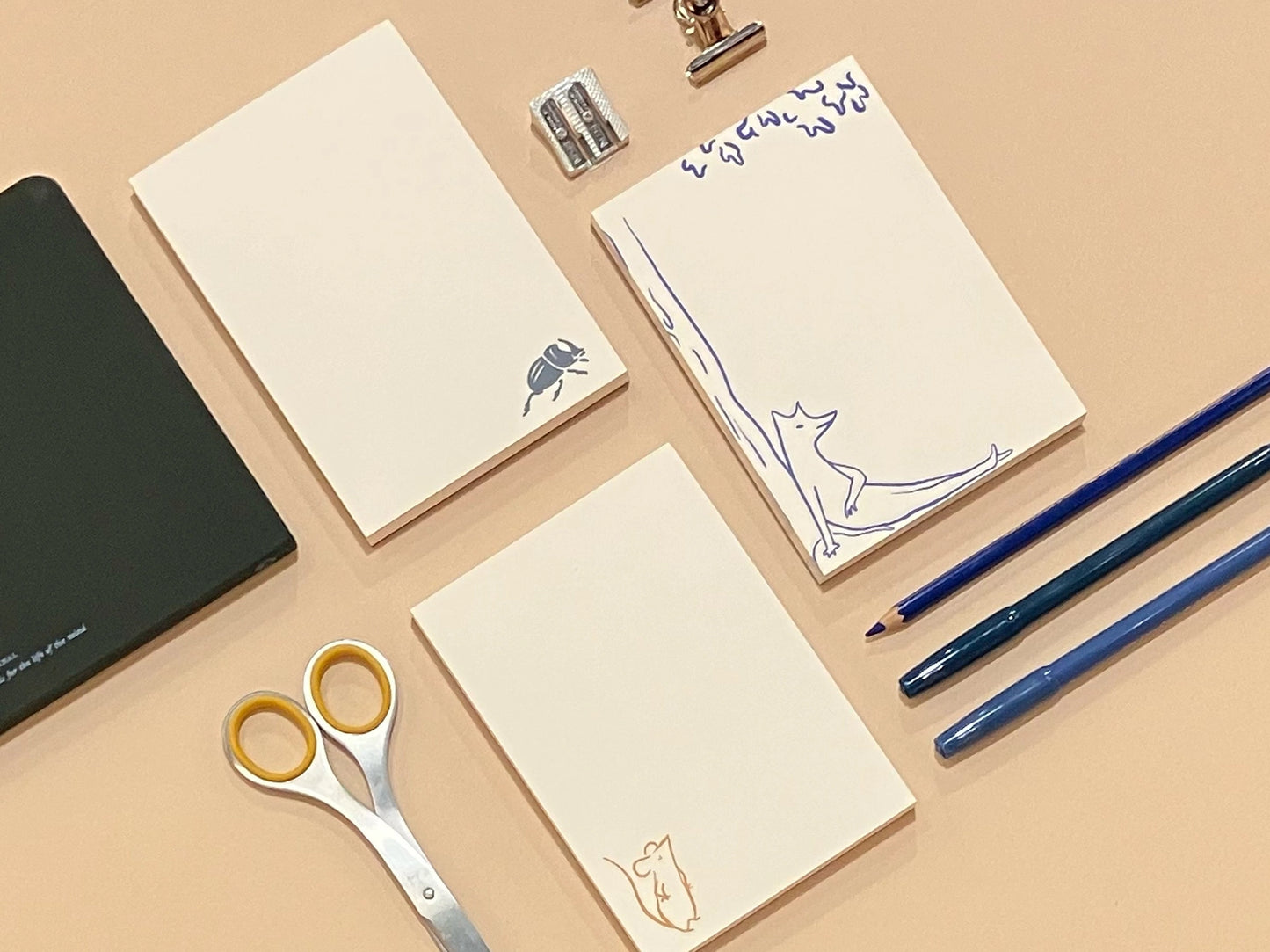 Small Good Wolf Notepad