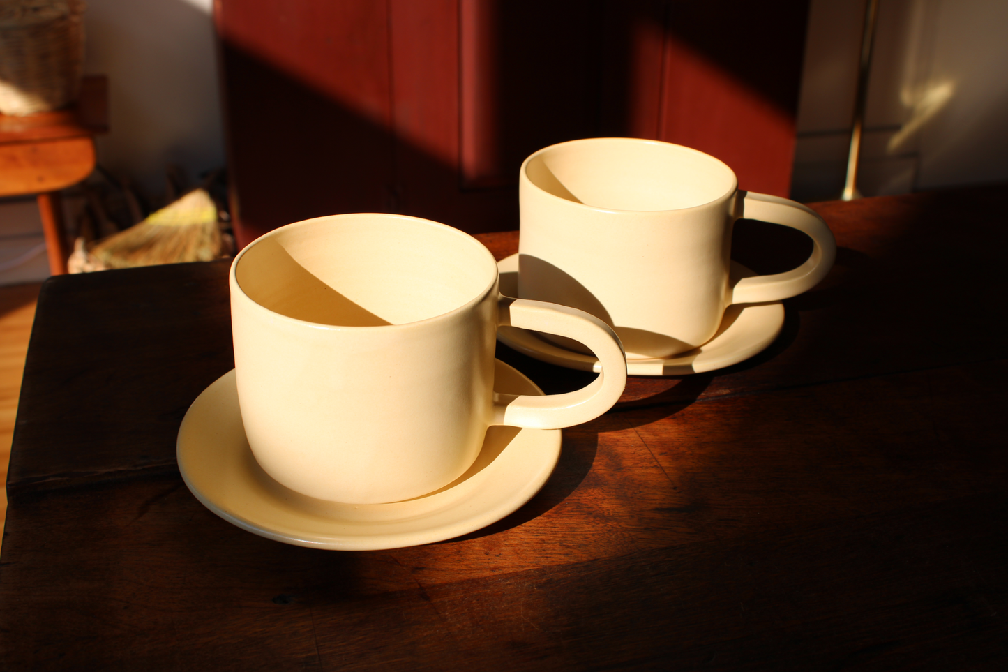 Butter Mug & Saucer Set
