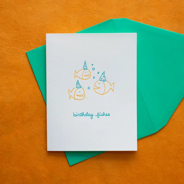 Birthday Fishes Card