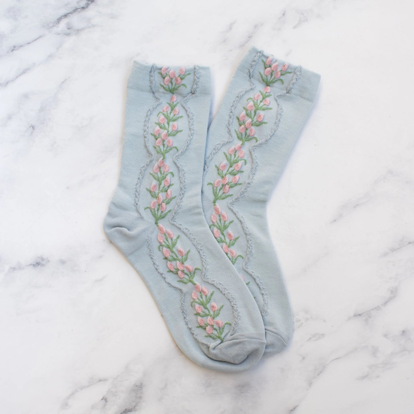 Antique Tulip Socks