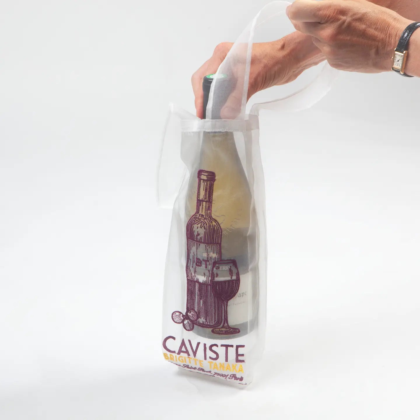 Caviste Wine Tote Bag