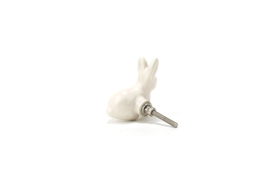 Ceramic Rabbit Drawer Knob