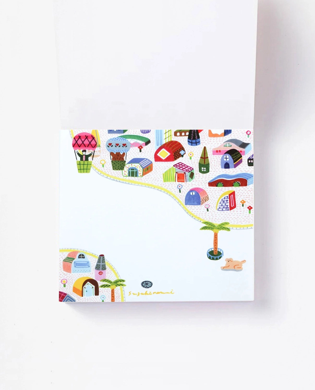 City Life Block Memo Pad