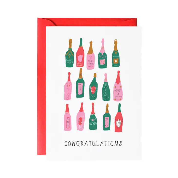 Pop the Bubbly! Congratulations Card