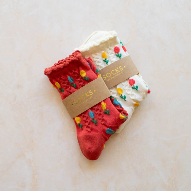 Tulips Casual Socks