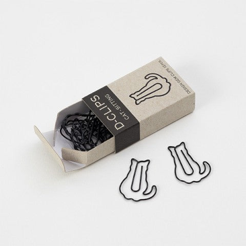 D-Clips Mini Box Cat Paper Clips