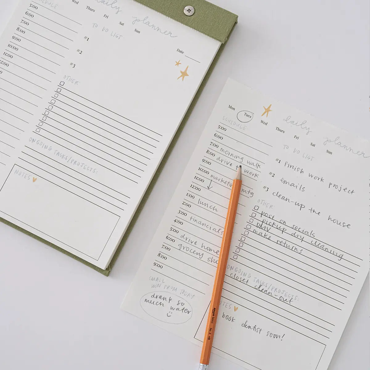 Daily Planner Notepad