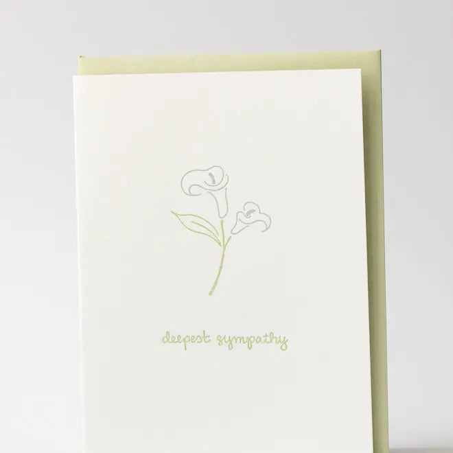 Deepest Sympathy Greeting Card