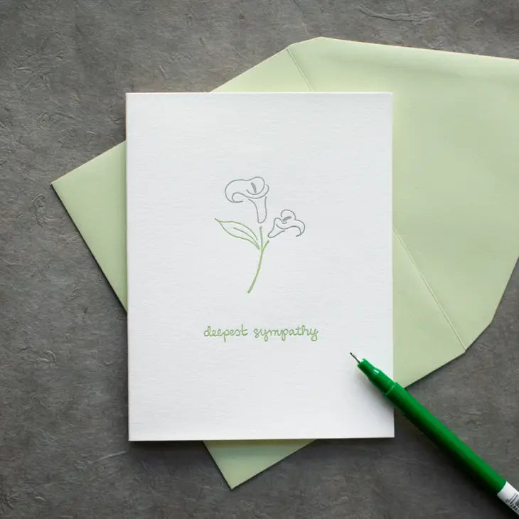 Deepest Sympathy Greeting Card