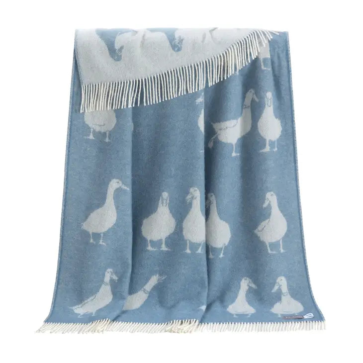 Blue Duck Pure Wool Throw
