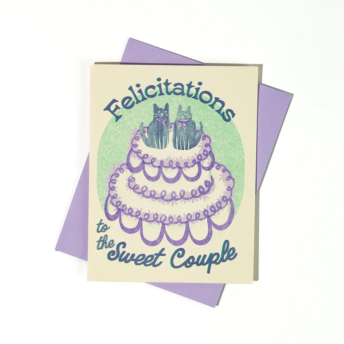 Felicitations To the Sweet Couple Card