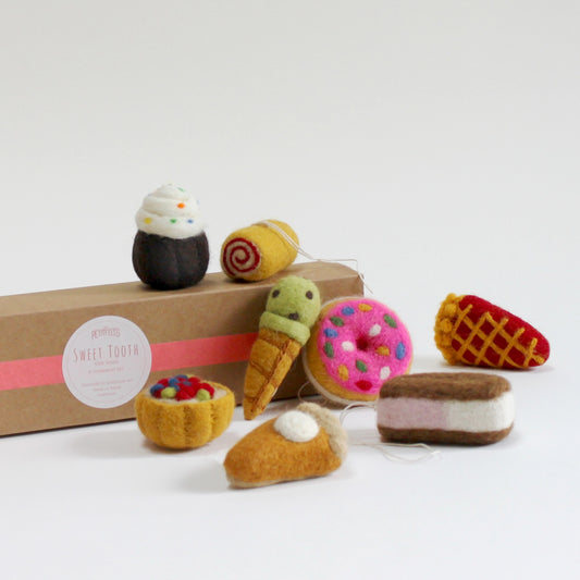 Sweet Tooth Desserts Ornament Set
