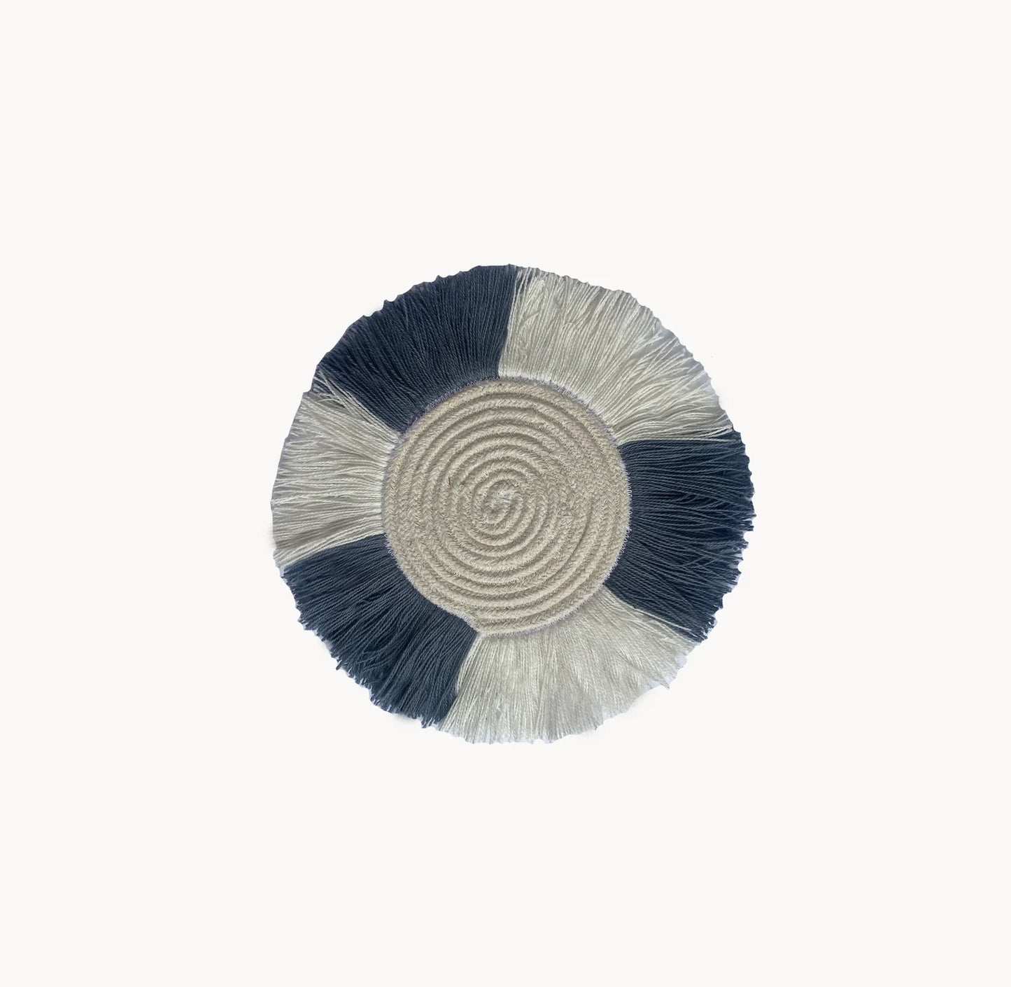 Folkstone Fringed Coaster