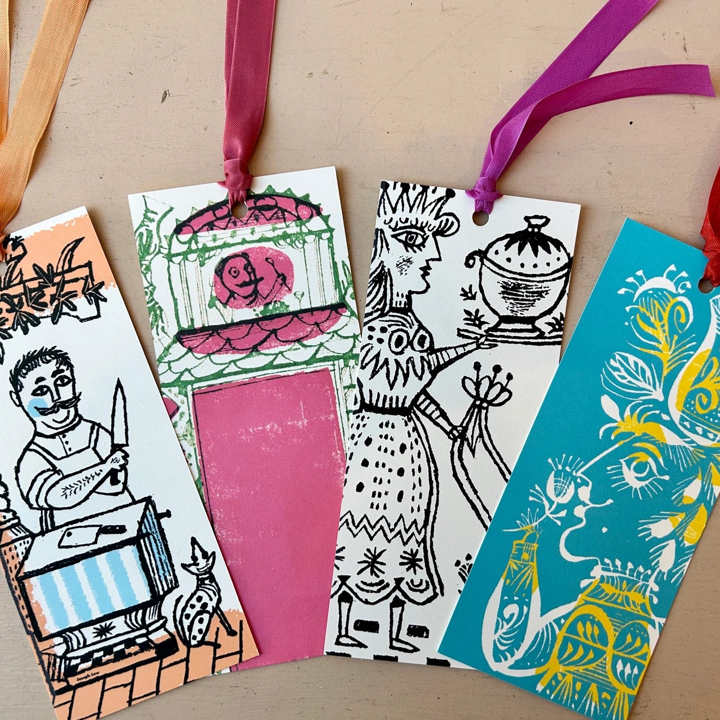Foodie Bookmark Set