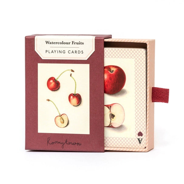 Watercolor Fruits Playing Cards