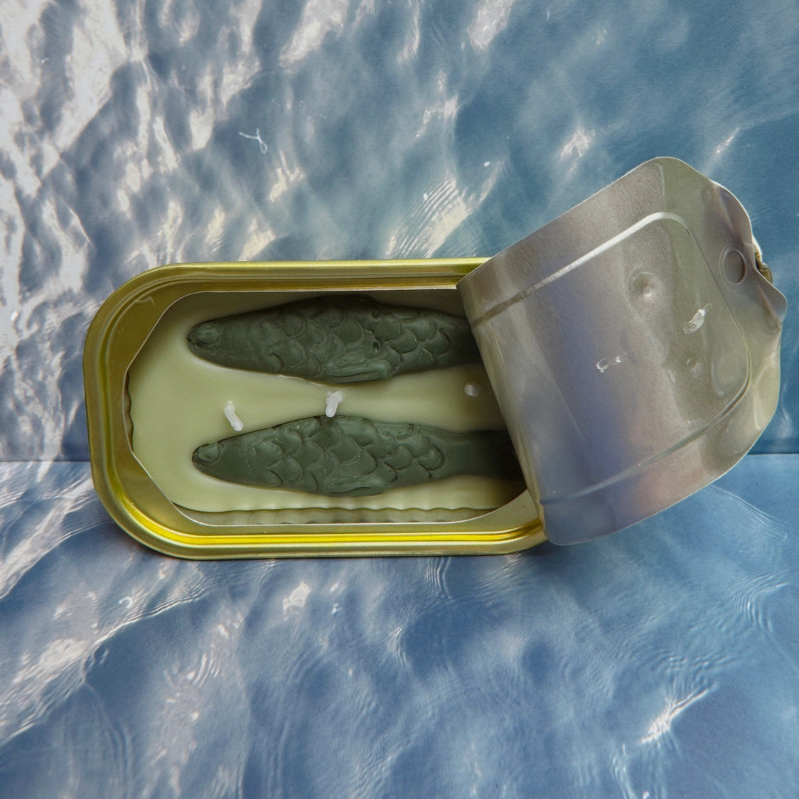 Tinned Fish Candle - Green Tea & Lemongrass