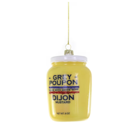 Grey Poupon Ornament