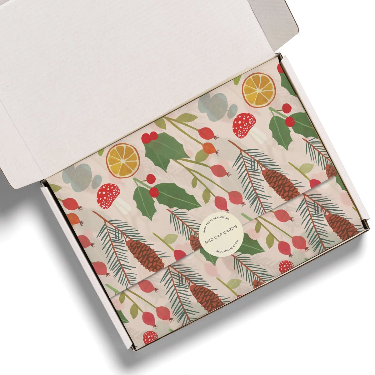Holiday Greens Tissue Paper