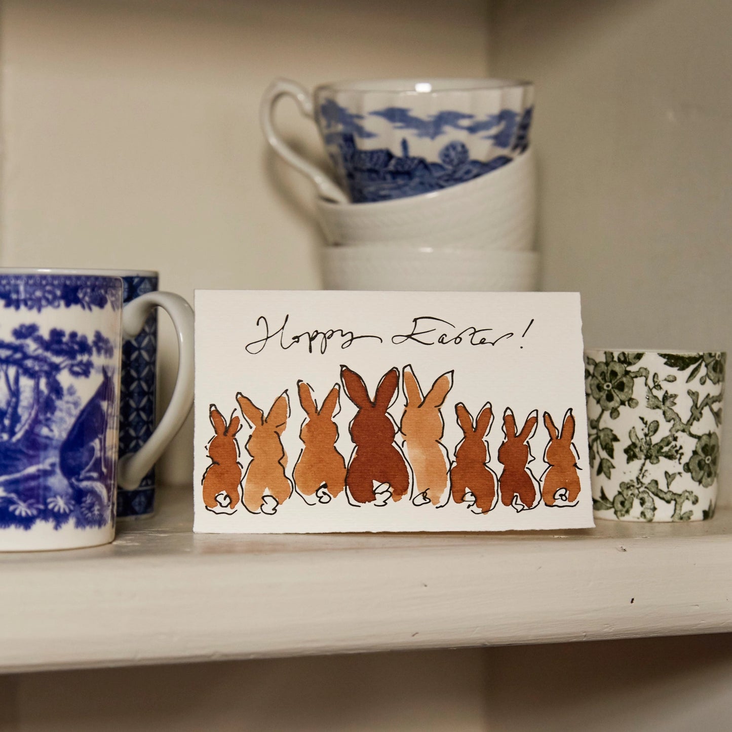 Hoppy Easter Bunnies Card