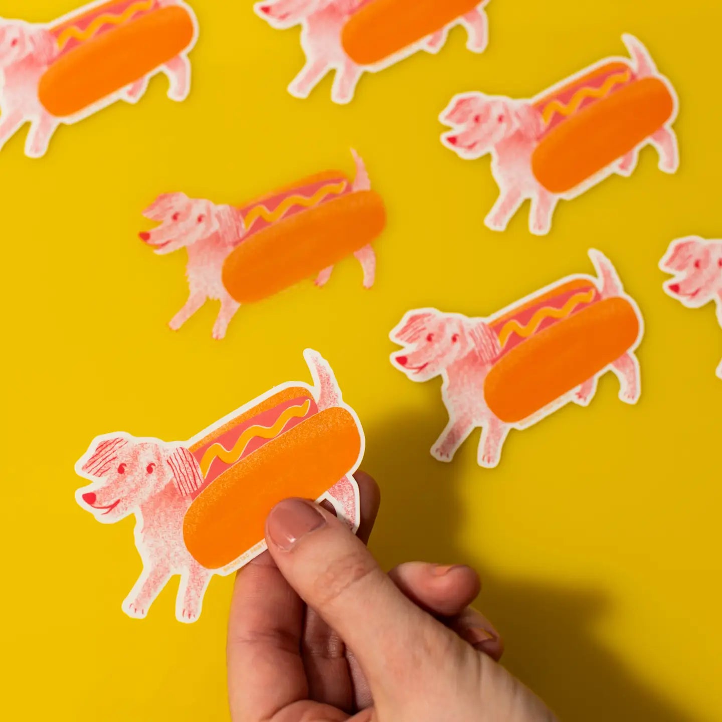 Hot Dog Sticker