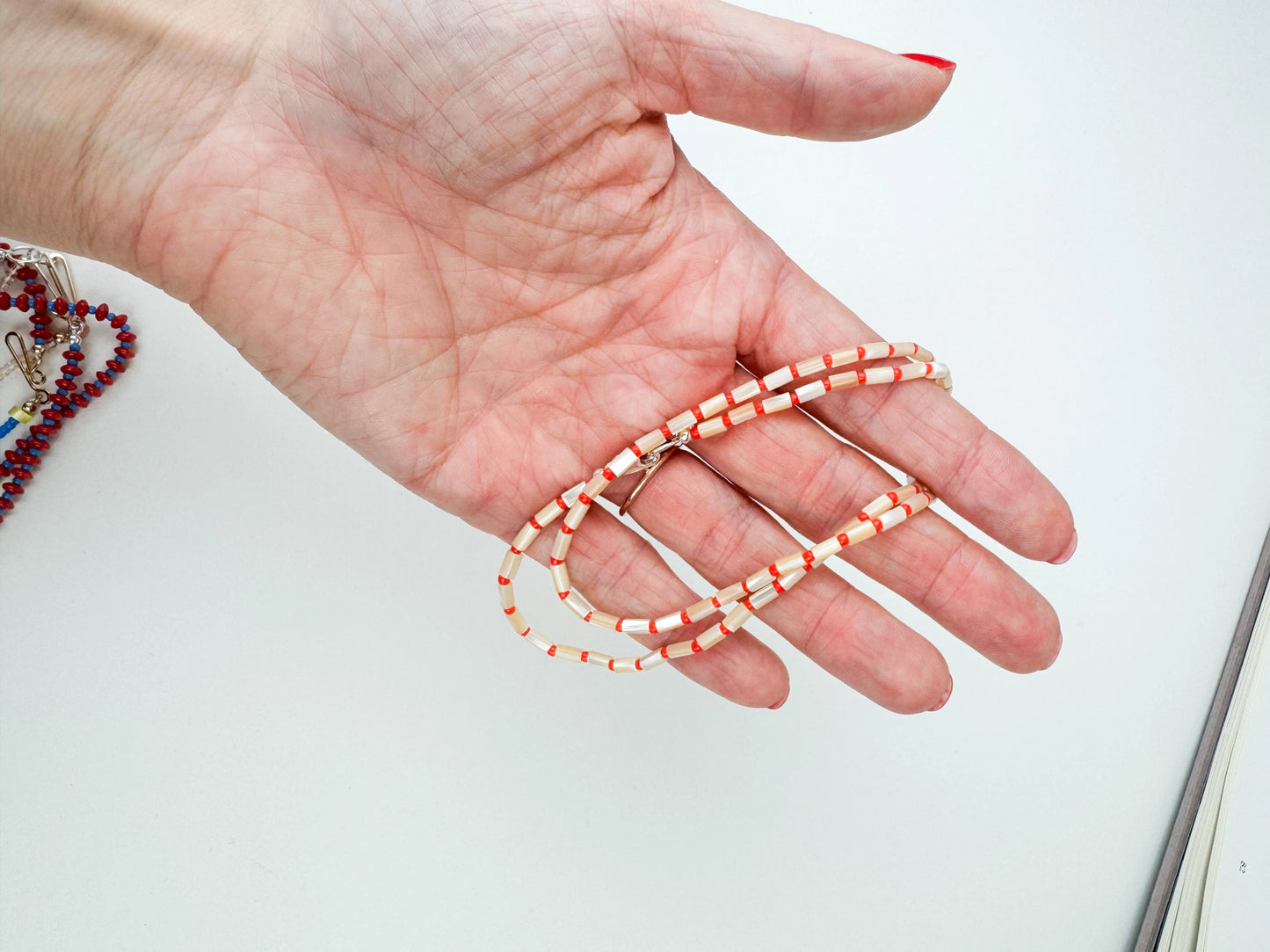 The Karo Necklace - Sunset Orange