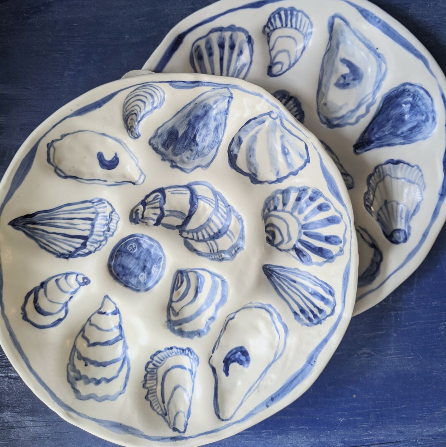 Large Oyster Plate