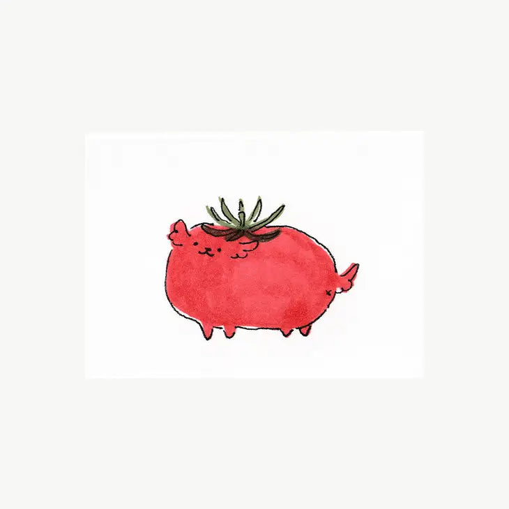 Lil' Tomato Dog Mini Print