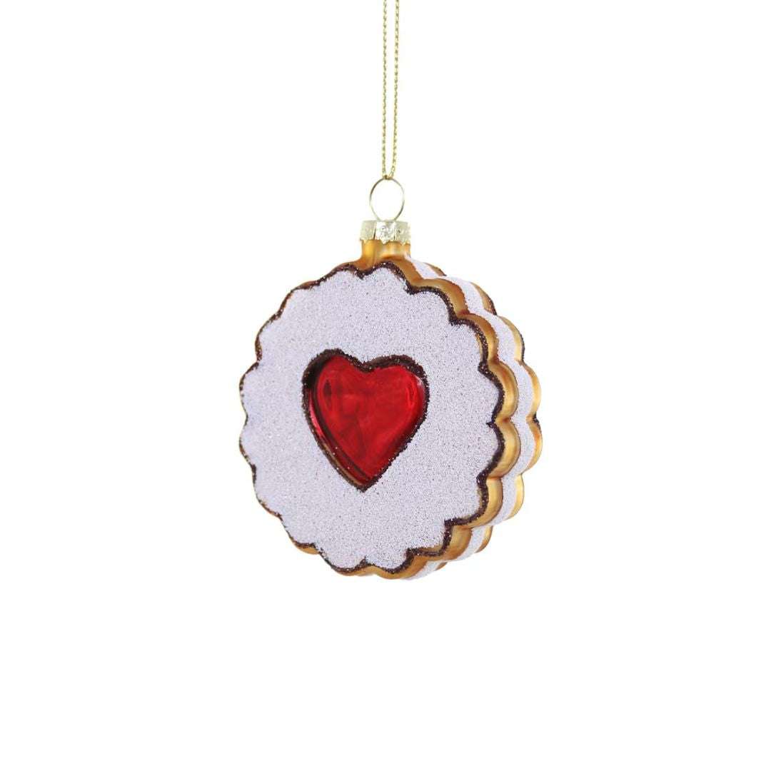Linzer Cookie Ornament