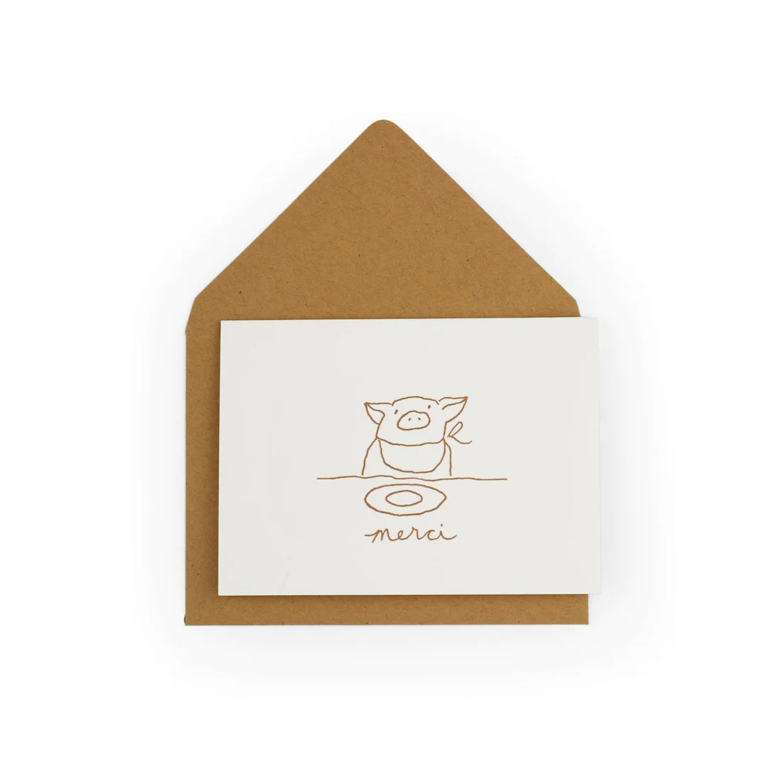 Merci Pig Card