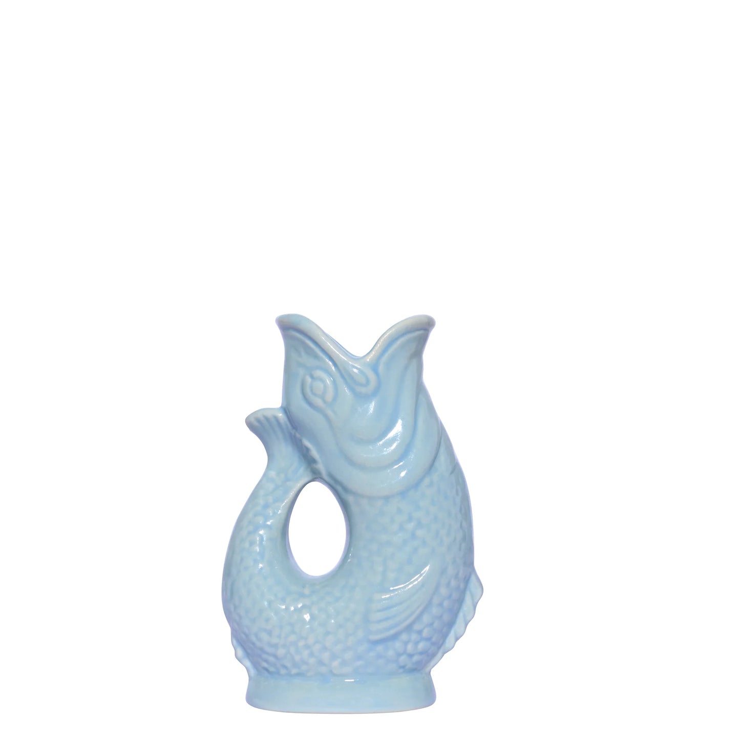 Mini Pale Blue Gluggle Jug