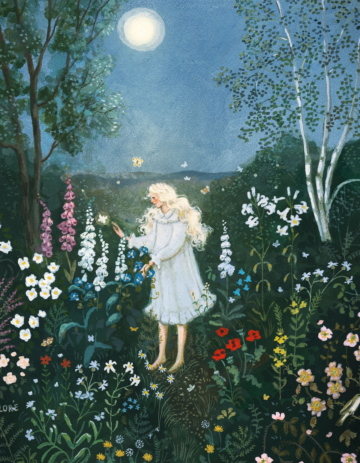 Moon Garden 100 Piece Mini Puzzle