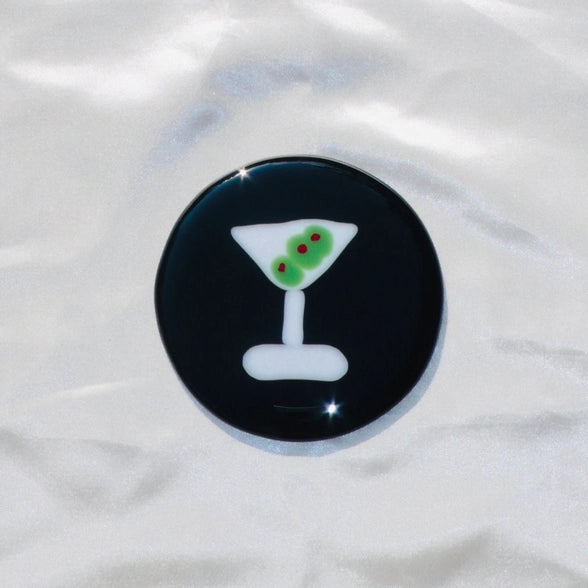 Onyx Tini Happy Hour Coaster