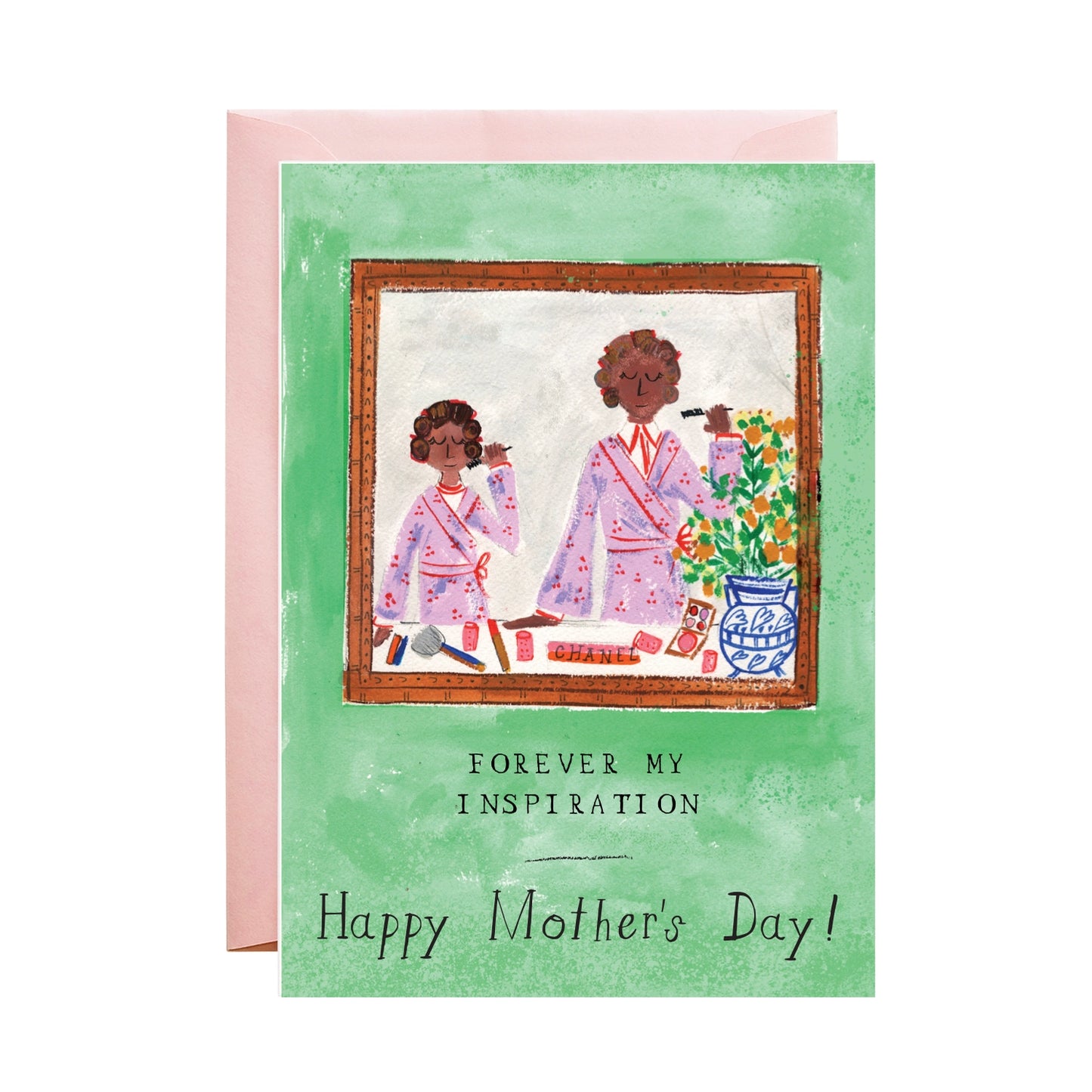 Pass the Lipstick Mummy Mother's Day Card