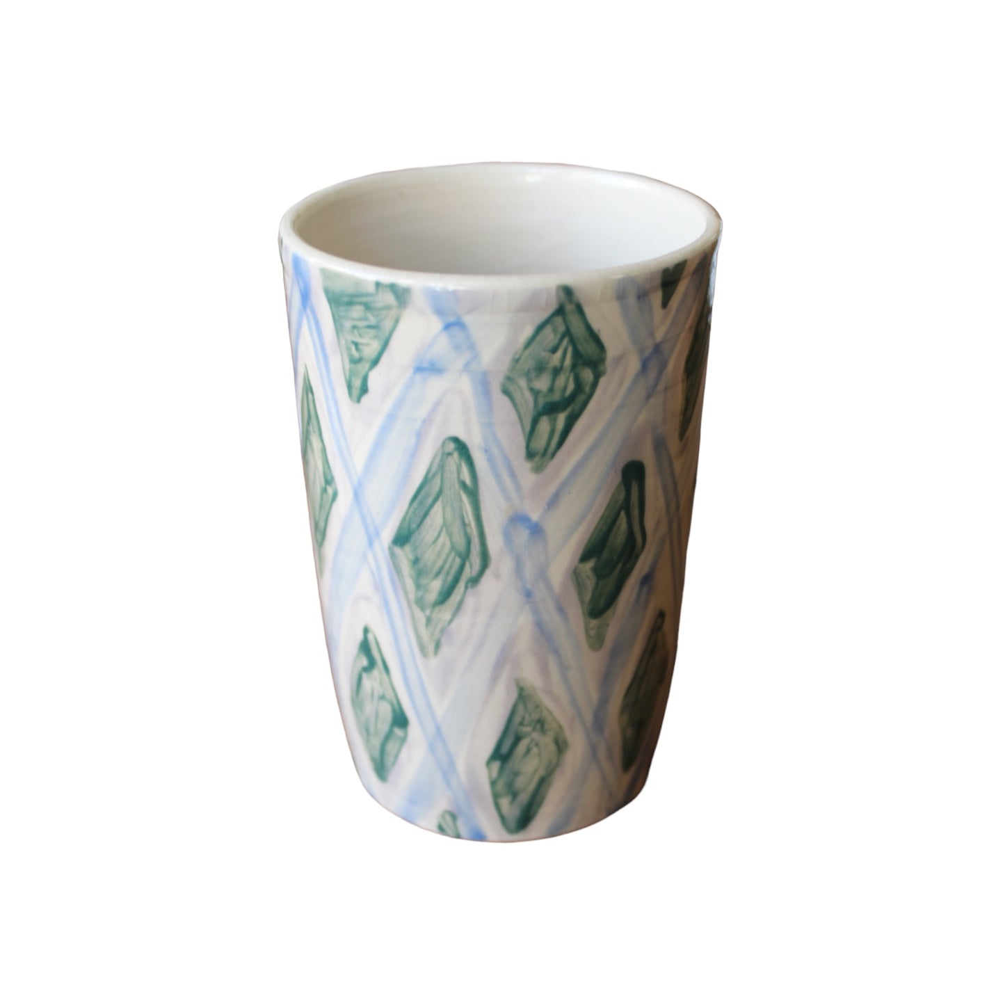 Hand Painted Ceramic Tumbler