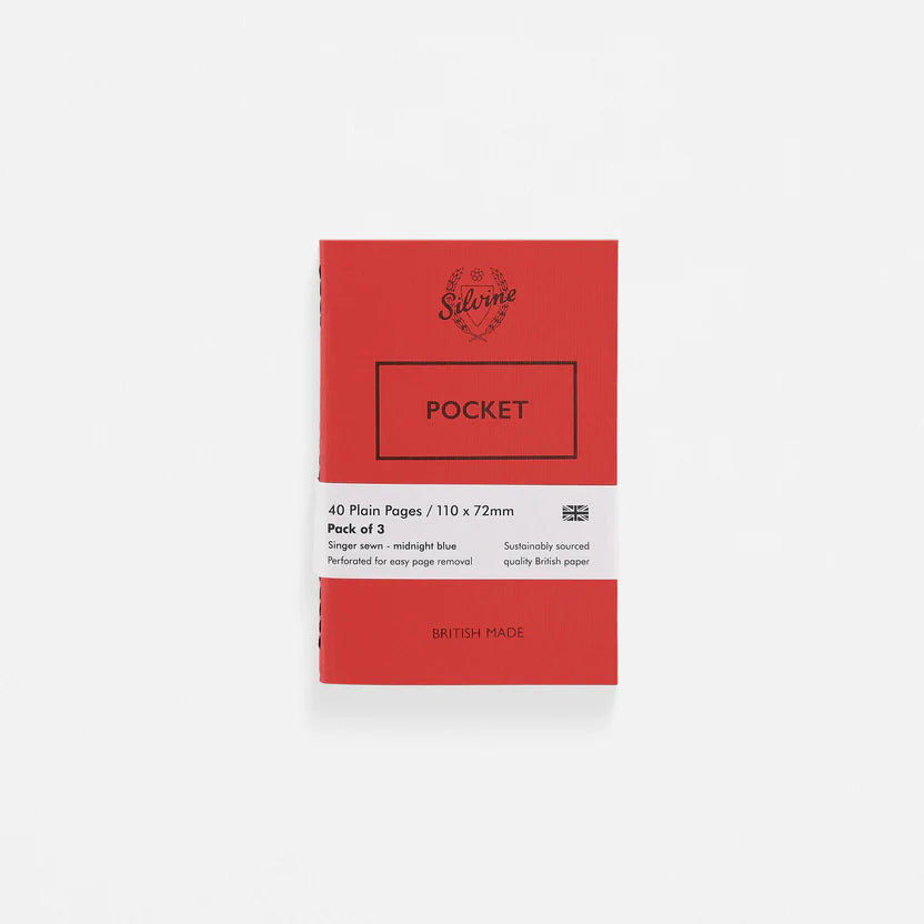 Pocket Notebook - Set of 3