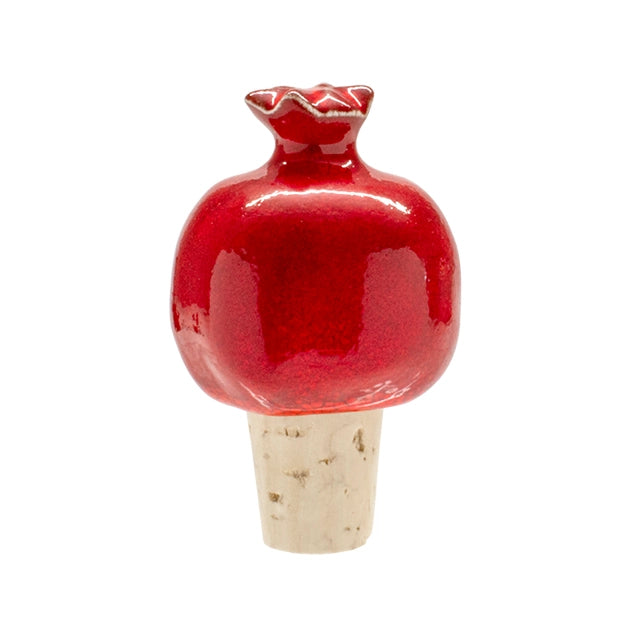 Pomegranate Bottle Stopper