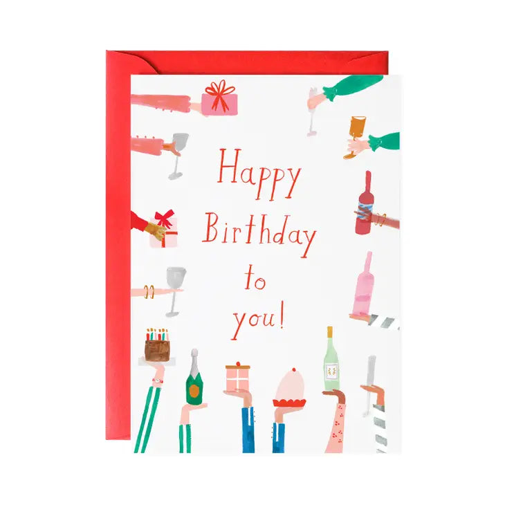 Rather Deserving Birthday Card