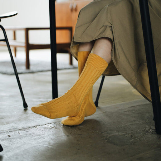 Egyptian Cotton Ribbed Socks