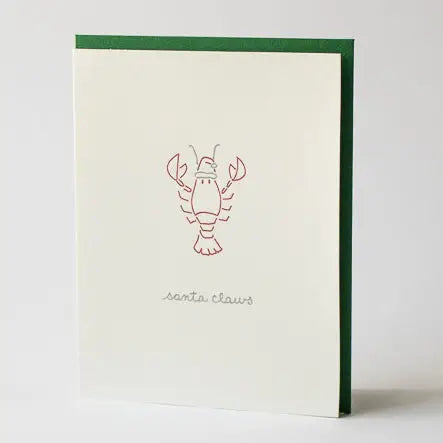 Santa Claws Holiday Card