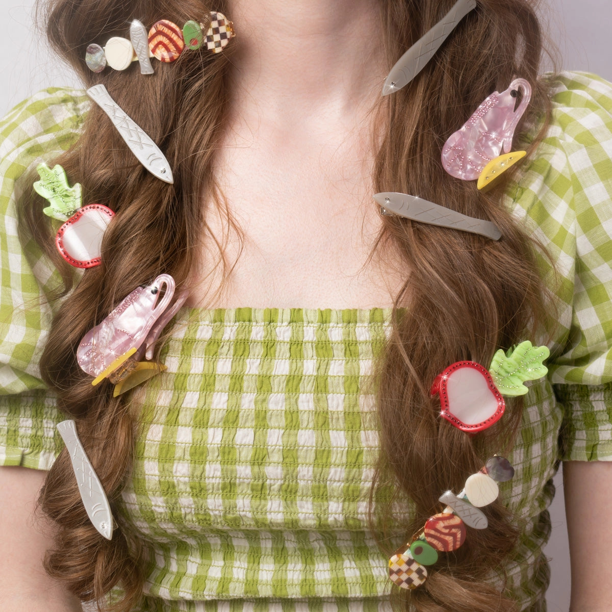 Sardine Hair Clip Set