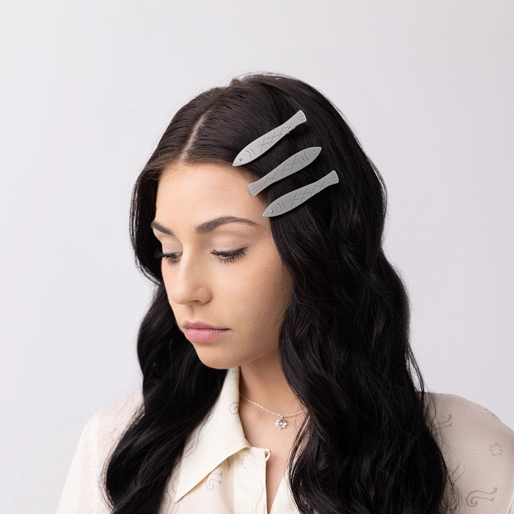 Sardine Hair Clip Set