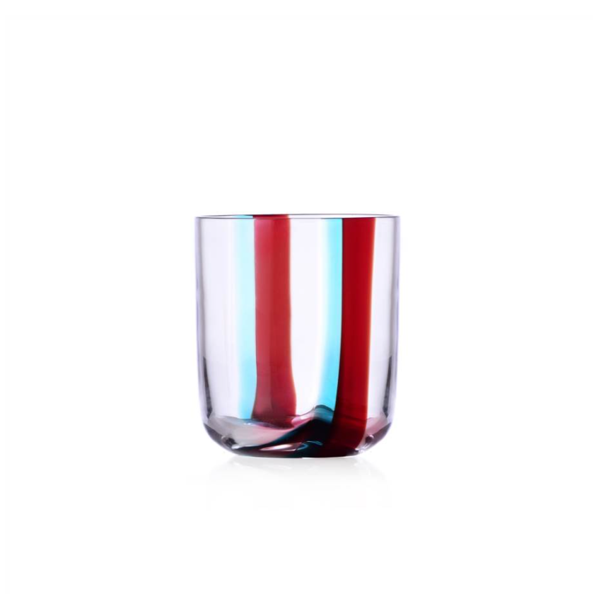 Gesti Tumbler - Bordeaux Light Turquoise "U"