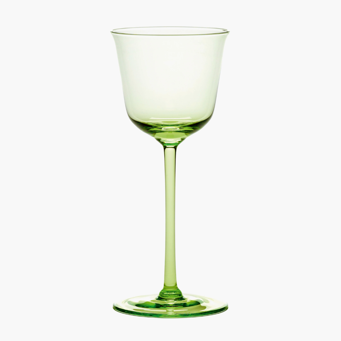 Green Grace Crystal Wine Glass