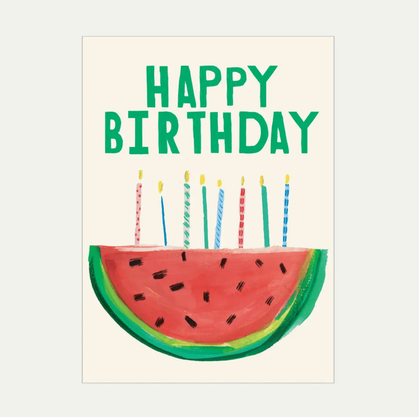 Summer Baby Birthday Card