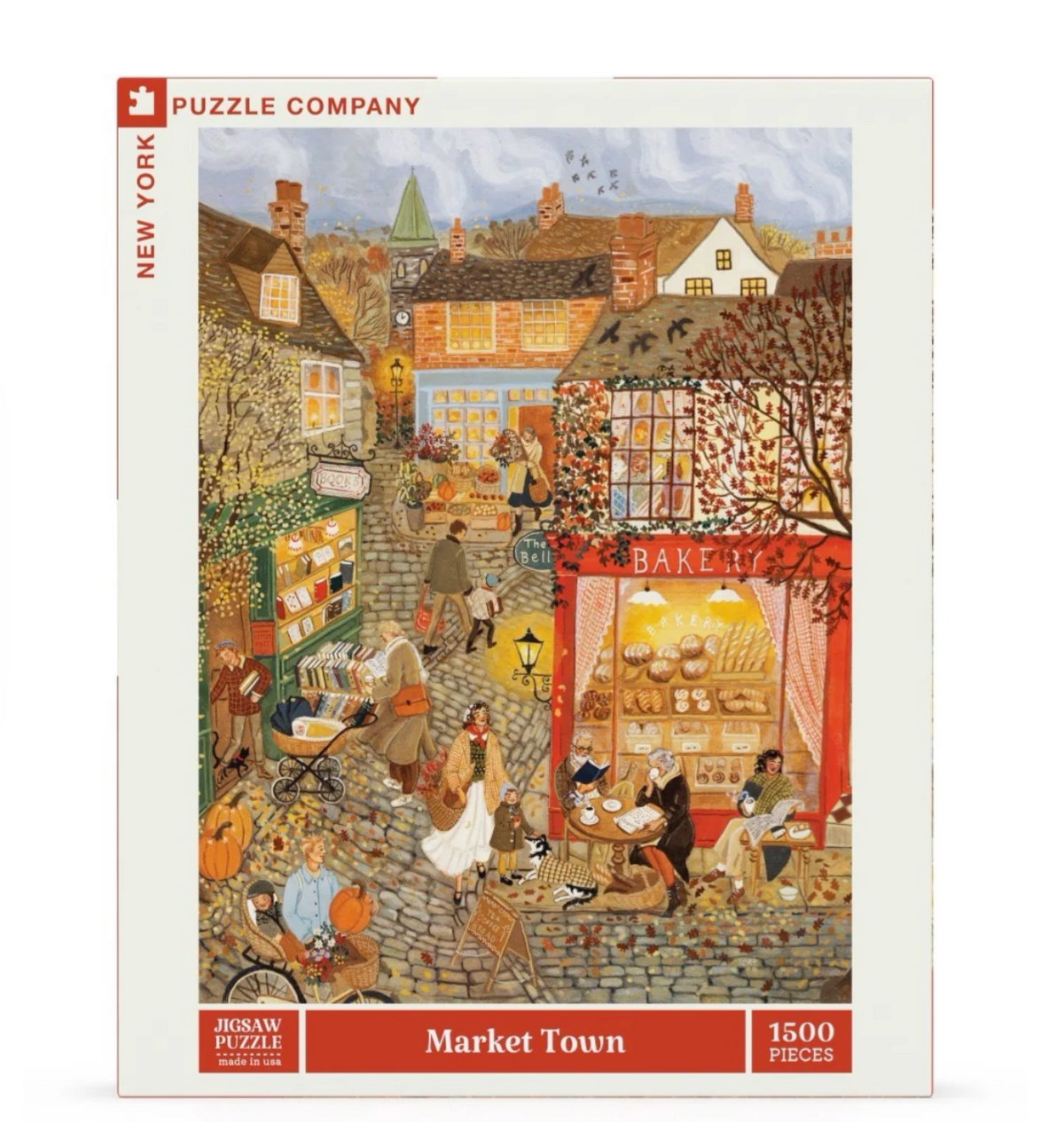 Market Town 1500 Piece Jigsaw Puzzle