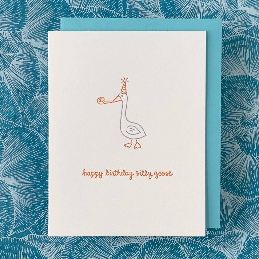 Happy Birthday Silly Goose Card