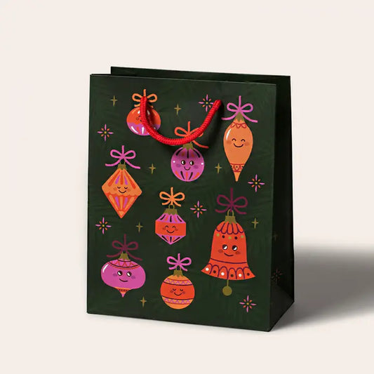 Smiling Ornaments Gift Bag