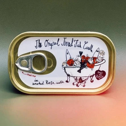 Tinned Fish Candle - Smoked Rose Water